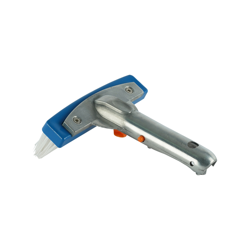 1443 CEPILLO DE PARED DE METAL CON MANGO DE ALUMINIO DE 5,5 PULGADAS/ 14CM, CERDAS DE PP